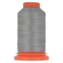 Bobine fil mousse polyester 1000m fabriqué en France pour surjeteuse Gris
