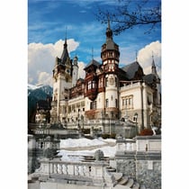 Puzzle 1000 pièces - Roumanie : Château de Peles - DToys