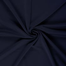 Tissu jersey crêpe uni Melissa Bleu marine