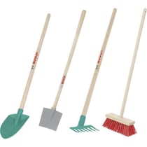 Outils de jardinage Bosch en bois et plastique, 4 pieces - 2794