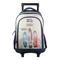 Sac à dos à roulettes Offshore Beige Van & Surf BAGTROTTER