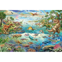 Puzzle 200 pièces - Dinosaures - Schmidt Spiele