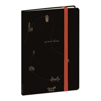 CARNET DE VOYAGES Carnets thématiques - 15x21 cm - avec élastique