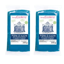Pâte à sucre bleu foncé 500 g