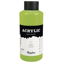 Acrylic, vert jaune, Peint.acrylique d'artistes, flacon 75ml
