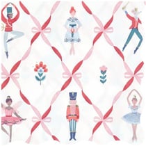 16 Serviettes Ballet Casse-Noisette