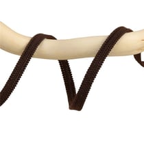 Bobine 25m élastique marron foncé
