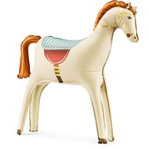 Ballon Aluminium Géant Cheval & Équitation - Cheval Blanc   86 cm