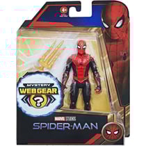 Figurine articulée : spiderman 15.2 cm mystery web gear - spider-man - hasbro - f1912