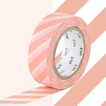 Masking Tape - Masking Tape MT rayures saumon - stripe salmon