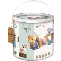 Jouéco® The Wildies Family - Blocs de construction en bois
