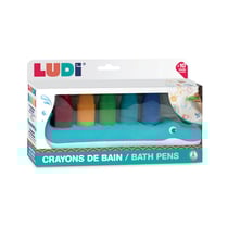 Crayons lavable de bain avec support