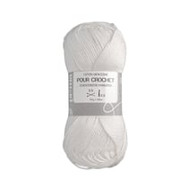 Fil pour crochet - Prima Mercerie - coton à crocheter mercerisé - pelote 125m et 50g