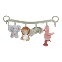 Chaine d'activités poussette Safari Friends - Little Dutch