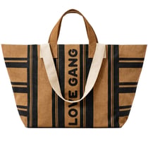 Sac Kaba Love Gang XL rayures camel Zakuw