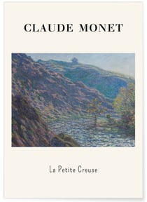 Affiche Claude Monet - La Petite Creuse | A3 : 29,7x42cm