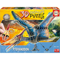 Puzzle - 3D - Dinosaure - Pteranodon - 43 pièces - Enfant dès 5 ans - Educa
