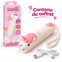 Muvit- collection KawaiiTech Lampe torche silicone Licorne
