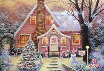 Puzzle 1000 pièces - Sugar Plum Cottage - Alipson Puzzle