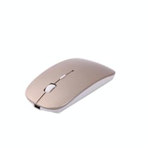 Souris Bluetooth 3.0 Sans Fil Rechargeable Pour Ordinateurs Portables Et Android Or YONIS