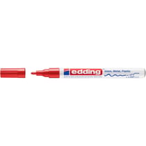Marqueur Peinture Brillante 751 Rouge Pointe Ronde 1-2 mm EDDING