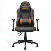 Fauteuil Gaming - Cougar Gaming - FUSIONS - Coussin de siège en mousse - Inclinaison continue jusqu'à 160º - Accoudoirs réglables