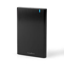 Nedis Boîtier Disque Dur 2.5'' USB 3.1 Gen1 pour PC avec Câble USB-A / USB-C Noir