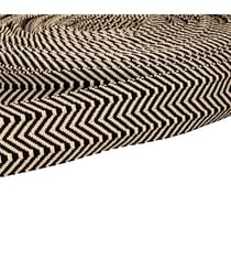 Bobine 15m sangle double chevrons 38mm noir