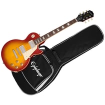 Les Paul Standard 50s Figured Washed Cherry Sunburst + Housse Epiphone