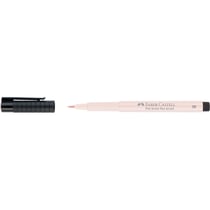 Lot de 10 feutres pinceaux permanents - FABER-CASTELL Pitt Artist Pen - Rose pâle