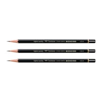 Crayon graphite TOMBOW - MONO 100 B - Lot de 3 crayons - Haute qualité