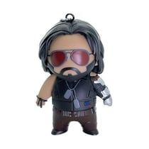 Cyberpunk 2077 - Figurine à suspendre Johnny Silverhand 10 cm