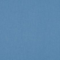 Tissu Coton enduit uni Bleu denim - Au mètre