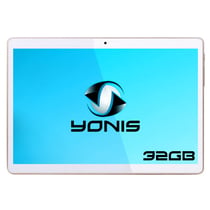 Tablette 3G 9.6 Pouces Android GPS Octa Core Ram 2Go Bluetooth 32 Go Blanc YONIS