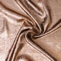 Tissu Lamé  texturé Rose gold