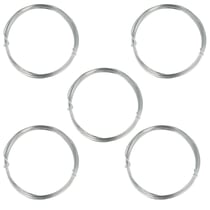 5 fils en aluminium à tricotin - 1,5 mm x 5 m