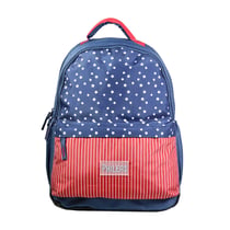 Sac à dos 2 compartiments Phileas Bleu USA - BAGTROTTER