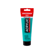 Peinture Acrylique en tube - Vert métallique - 836 - Amsterdam - 120ml