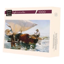Retour de pêche de Sorolla - Puzzle Michèle Wilson