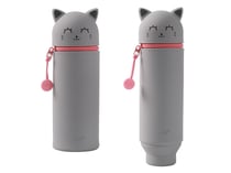 Trousse chat gris - ITOTAL