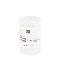 Fil à nouer 6,5 cm - Rico Hooki Hooki - Rico Design Blanc