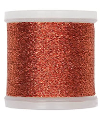 Fil à broder Métallisé N° 40 - 200M - Rico Design Cuivre Orange