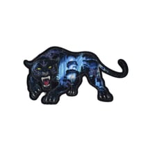 Lot de 3 écussons  animaux fantastiques panthère 7,3cm x 4cm