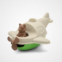 Jouet de bain made in France en matière recyclée Hydravion de Mr Renard