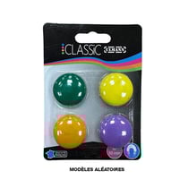 Gros aimants - Magnétique - 4 couleurs - 30mm diamètre - Ulmann