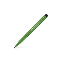 Lot de 5 feutres Pitt Artist Pen Brush - FABER-CASTELL - vert permanent olive