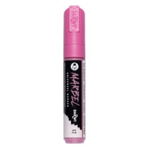 Marqueur - Peinture acrylique - Rose - Permanent - Pointe biseautée 12mm - Marbel - Darwi