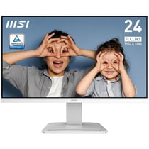 MSI Pro MP2412W écran plat de PC 60,5 cm (23.8) 1920 x 1080 pixels Full HD LCD Blanc