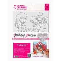Plastique dingue - Kit Plastique Dingue Cirque 3D
