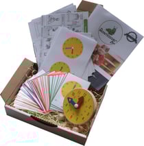 Horloge lire l'heure Montessori